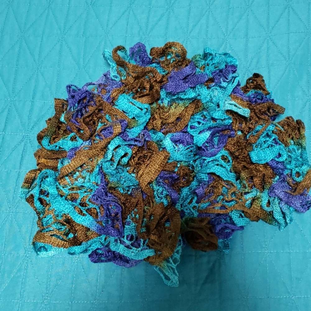 Women's Ruffle Scarf Homemade